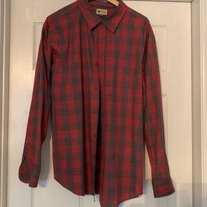 Haggar mens burton up shirt